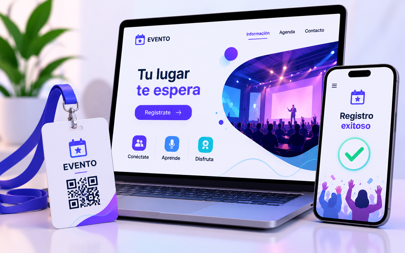 Registro digital para eventos